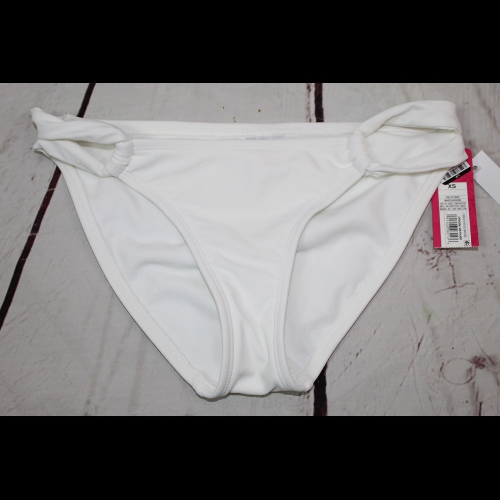 Xhilaration - Bikini Swim Bottom - Women - White